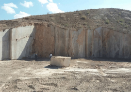 نمایی از معدن