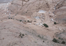 نمایی از معدن